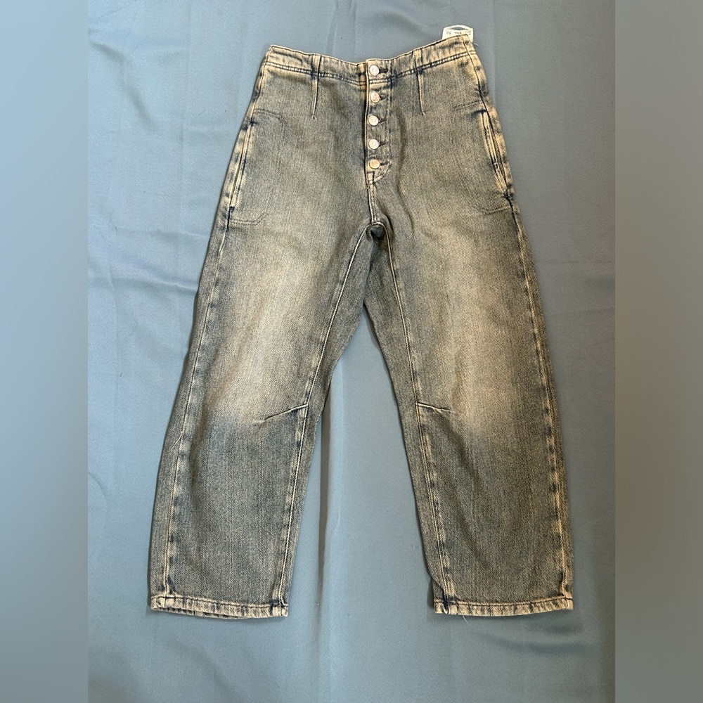 We The Free Blue Ankle & Cropped Jeans